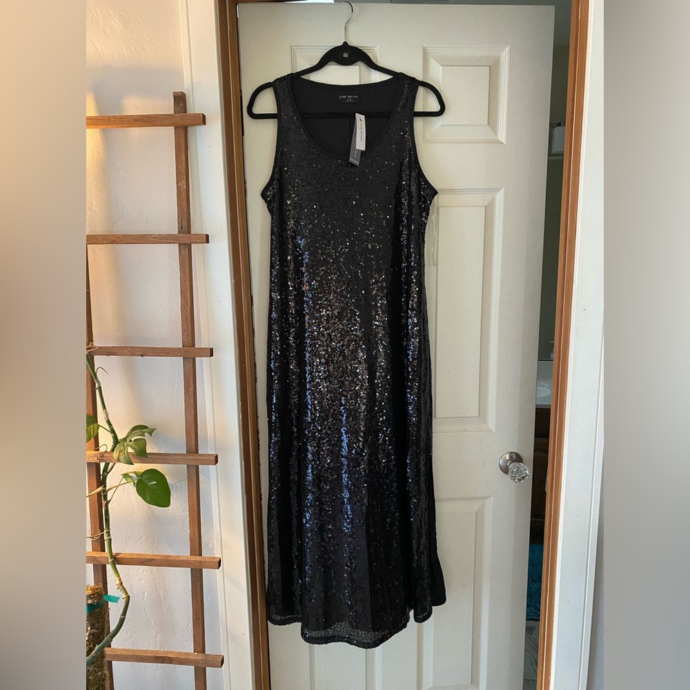 Accepting offers- Lane Bryant Black Sequin Dress